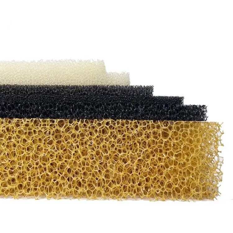 20PPI белый цвет Быстросохнущий полиуретановый фильтр губка сетчатая пена с открытыми ячейками