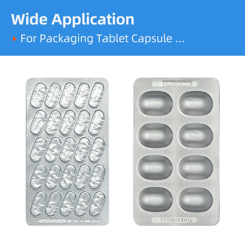 DPP 80 Mini Alu Blister Machine A Blister Thermoforming Machine For Blister