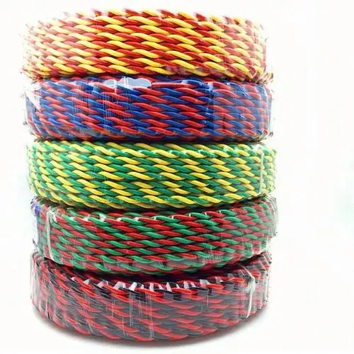 
China Manufacture Quality Copper Conductor Pvc Insulated Flexible Cable Twisted Pair Flexible Wire 