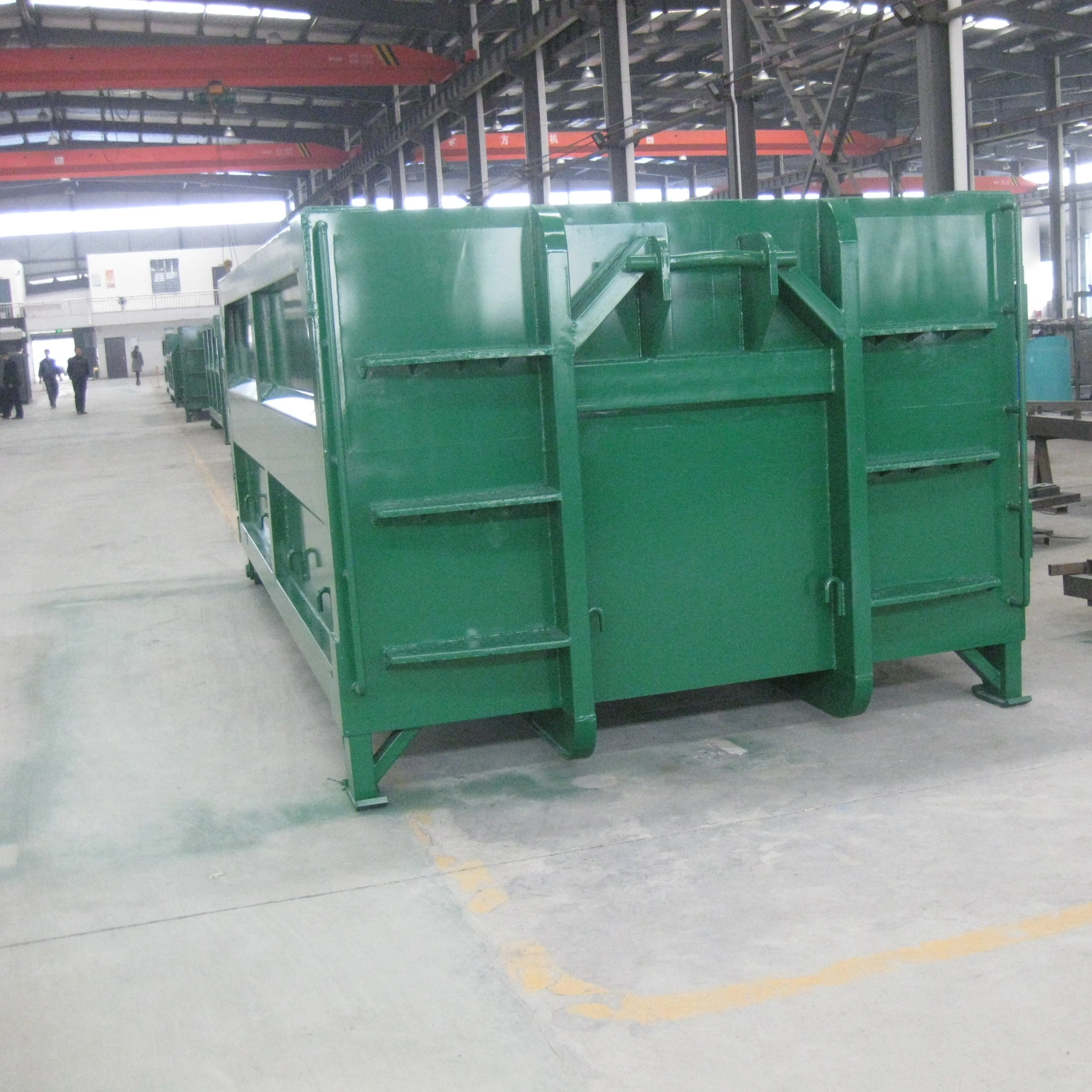 Waste disposable roll off dumpster Waste construction hook lift container hook lift bin