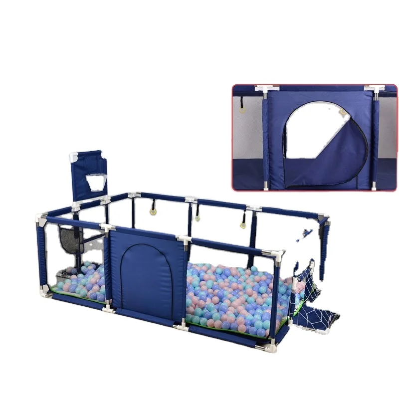 Indoor children playyard portable safety fence kids removable cheap play yard pen foldable baby playpens for playground