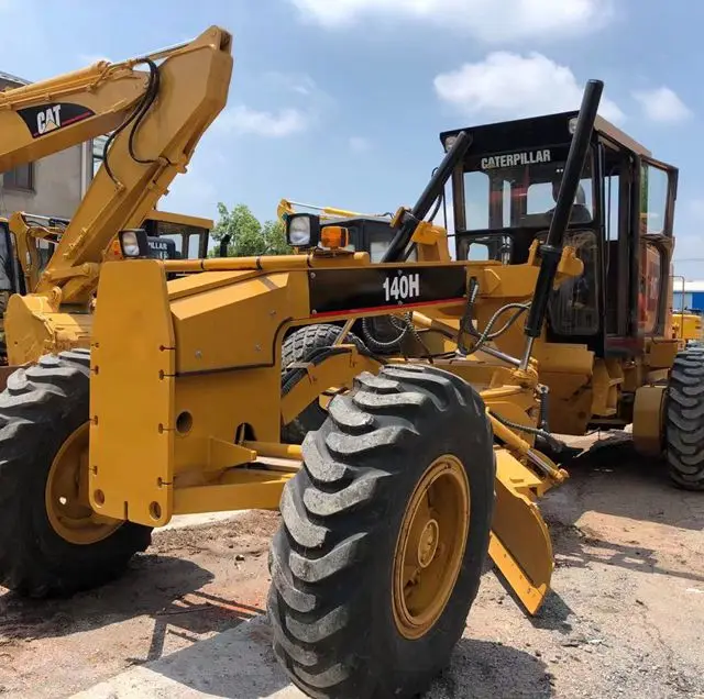 Used CAT 140H 140G 140K 140 Motor Grader Secondhand machinery for sale with low price