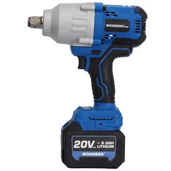 WOODERS New Arrival Impact Wrench Brushless Max 1300Nm Torque Lithium Battery Reverse Automatic Stop Function Trial good Sell