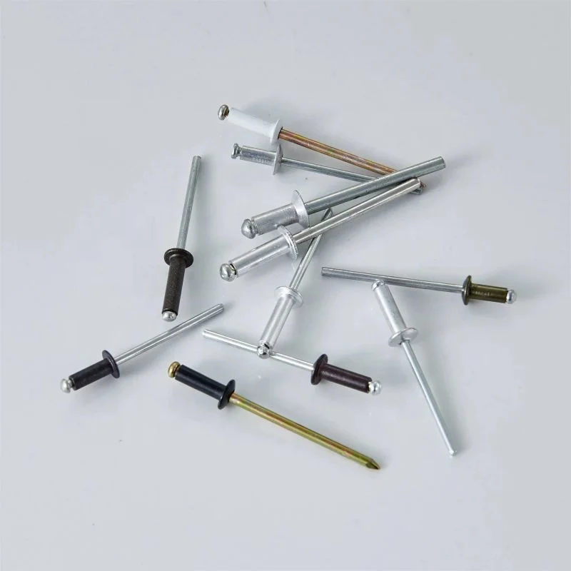Factory Direct Sale Custom Break Mandrel Stainless Steel Aluminum Blind Rivet Rivet Pin Decorative Rivets