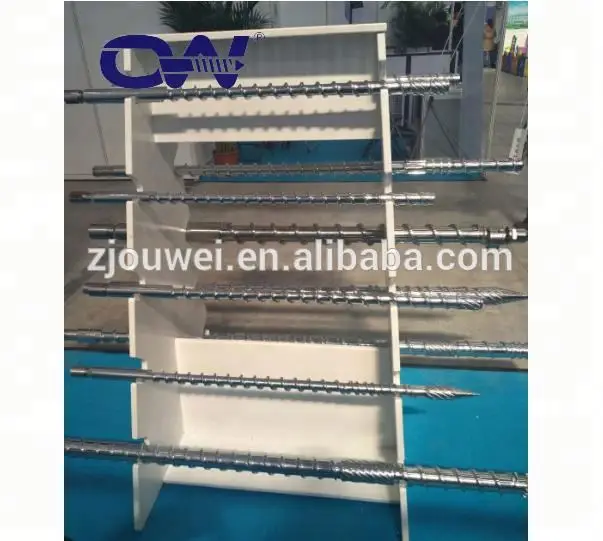 Mini Bimetallic screw barrel single injection screw barrel plastic machine screw barrel