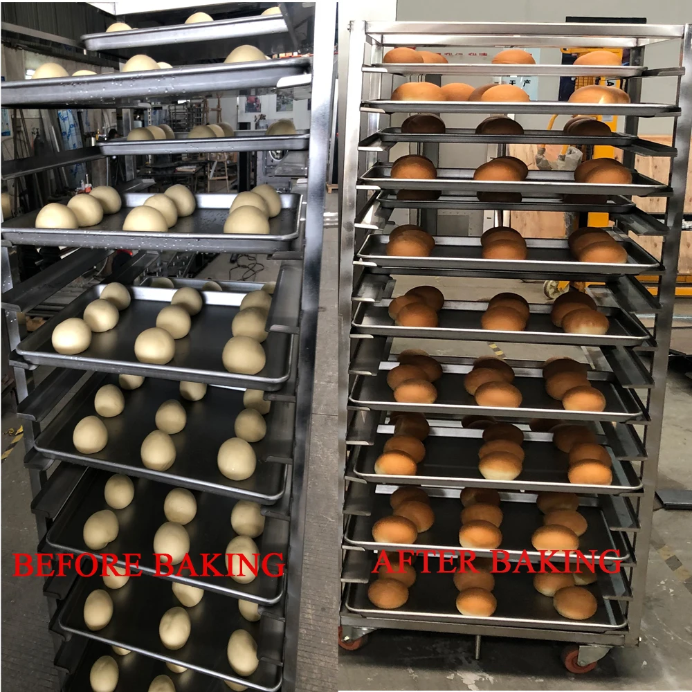 Haidier Rotary Oven and Conveyor for Seed Bakery Rotary Rack Ovens for Sale
