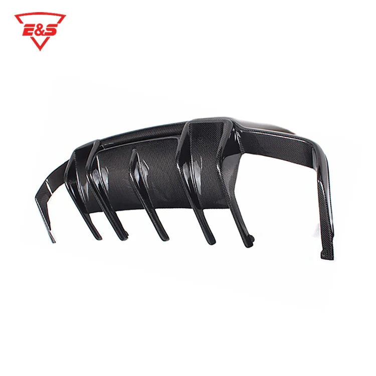 Hot Selling Rear Diffuser For Mercedes Benz CLS W218 2012-2014 Carbon Fiber Rear Bumper lip Diffuser