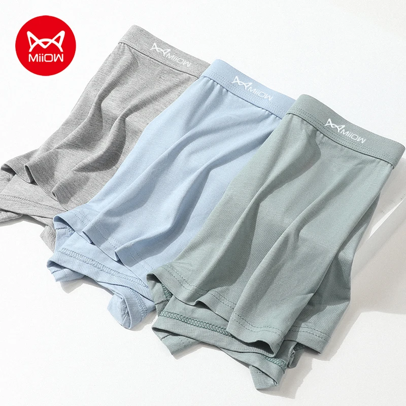 MiiOW manufacturer seamless spa convenient ice silk man underwear