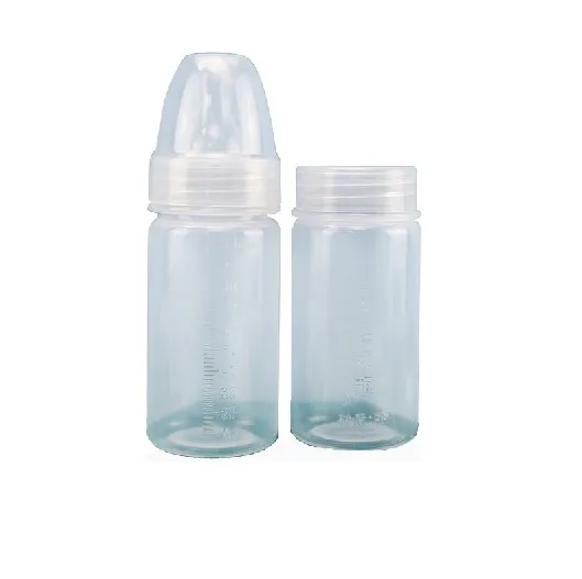 Hot sale newborn baby bottle storage and feeding one bottle wide mouth breast milk fresh storage bottle without PBA