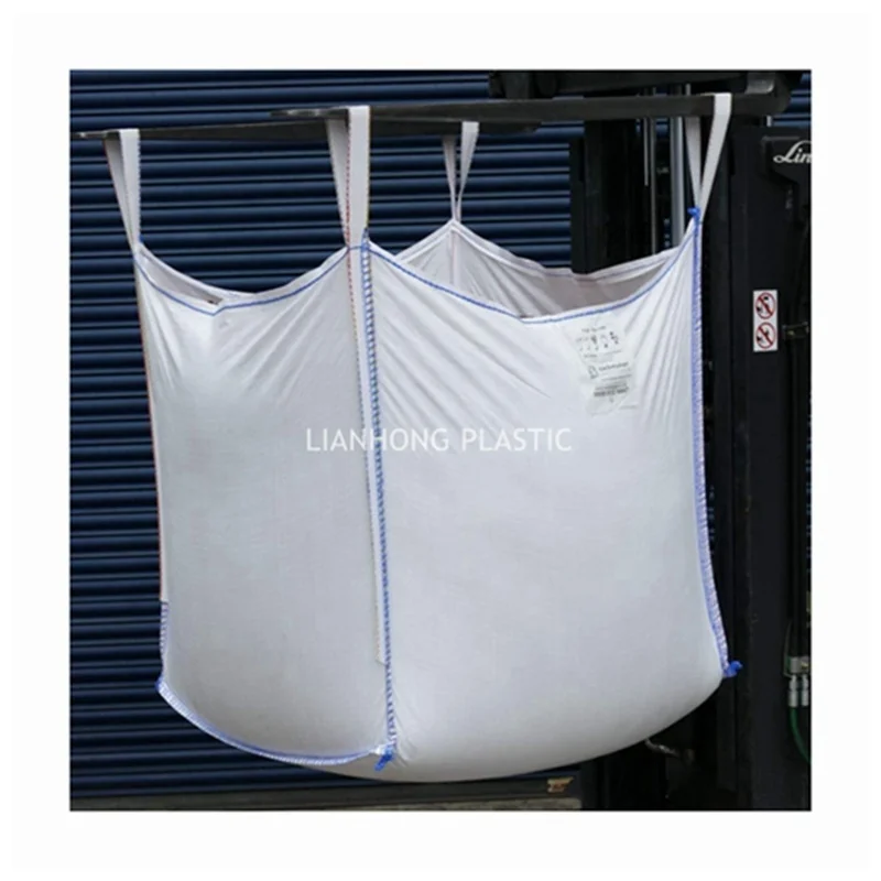 Transparent plastic jumbo big bag 1200kg cement bag China manufacturer Top Full Open fibc bag  for sand in Agriculture