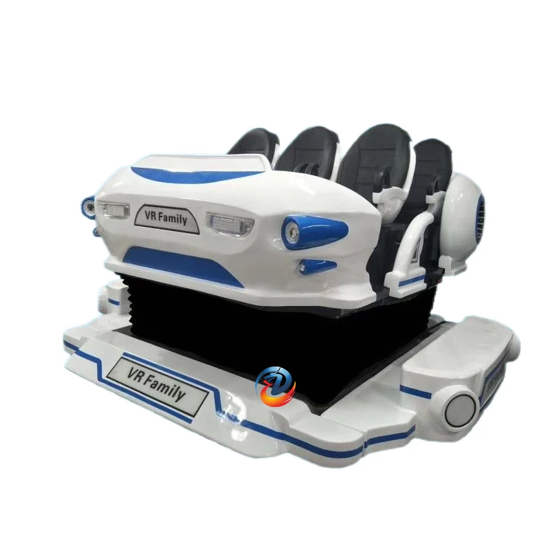 gzDlight Spaceship 4 Seats Multiplayer 9d Vr Standing Shooting Game Flying Simulator Showroom Vr Virtual Reality Game Machine