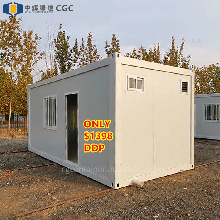 CGCH Factory Price 20 40 FT Shipping Container House Philippines Flat Pack Temporary Housing for Sale