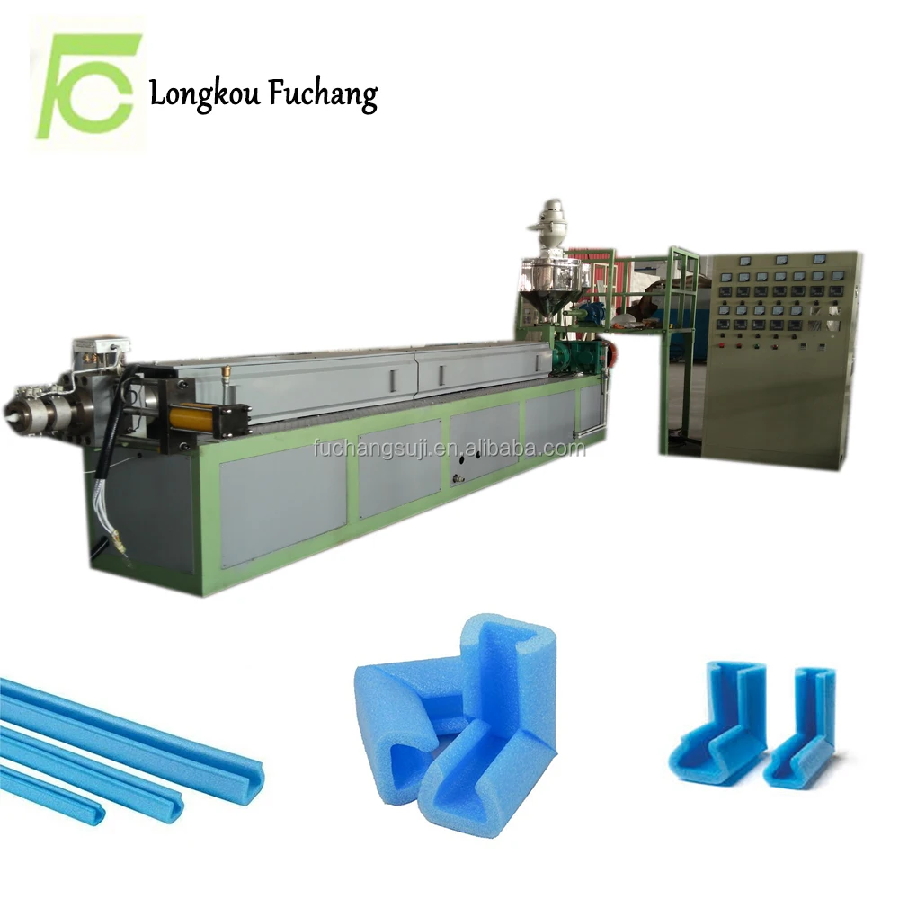 polyethylene foaming corner protection making machine supplier
