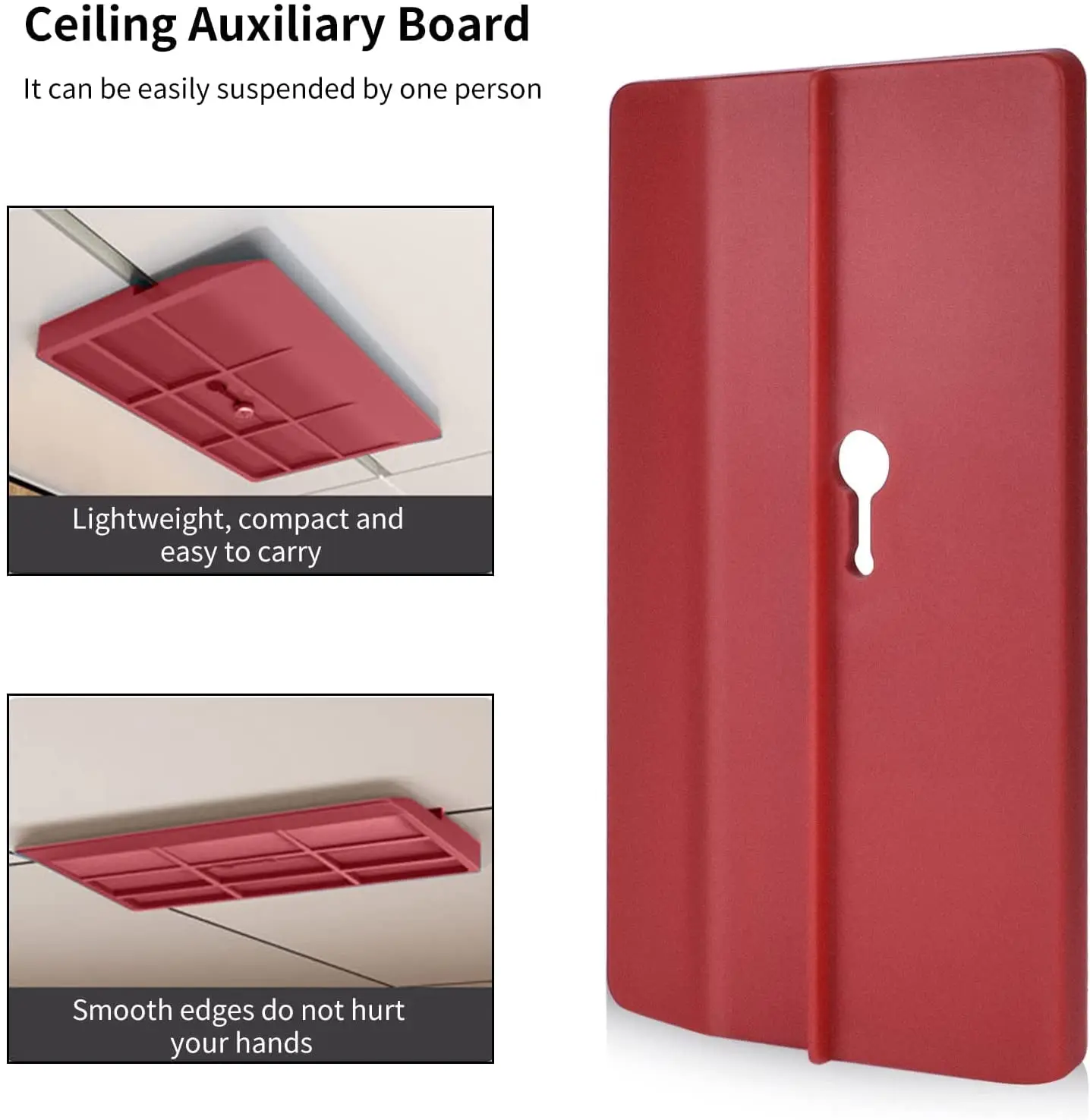 Drywall Fitting Tool 1 Pair Gypsum Plate Panel Lifter Supports Drywall PlasterBoard Fixing Tool