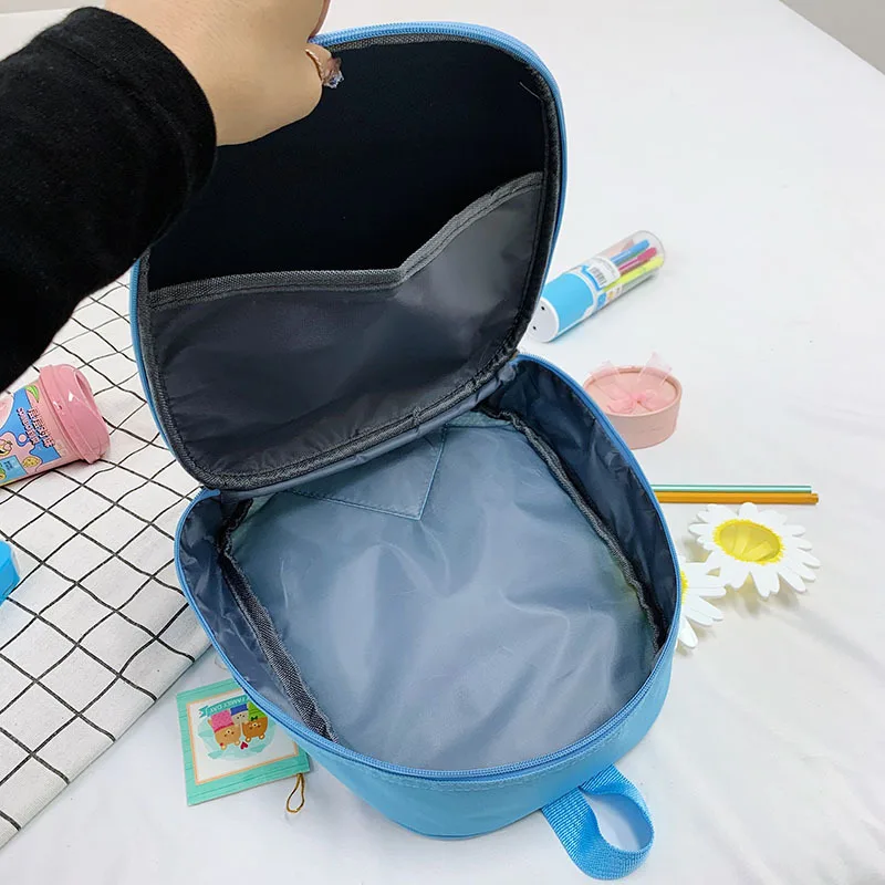 Cute Cartoon Frozen Eggshell 3D Bag Mickeys Stitch Boys And Girls Backpack Kindergarten Waterproof Hardshell Schoolbag For Kids