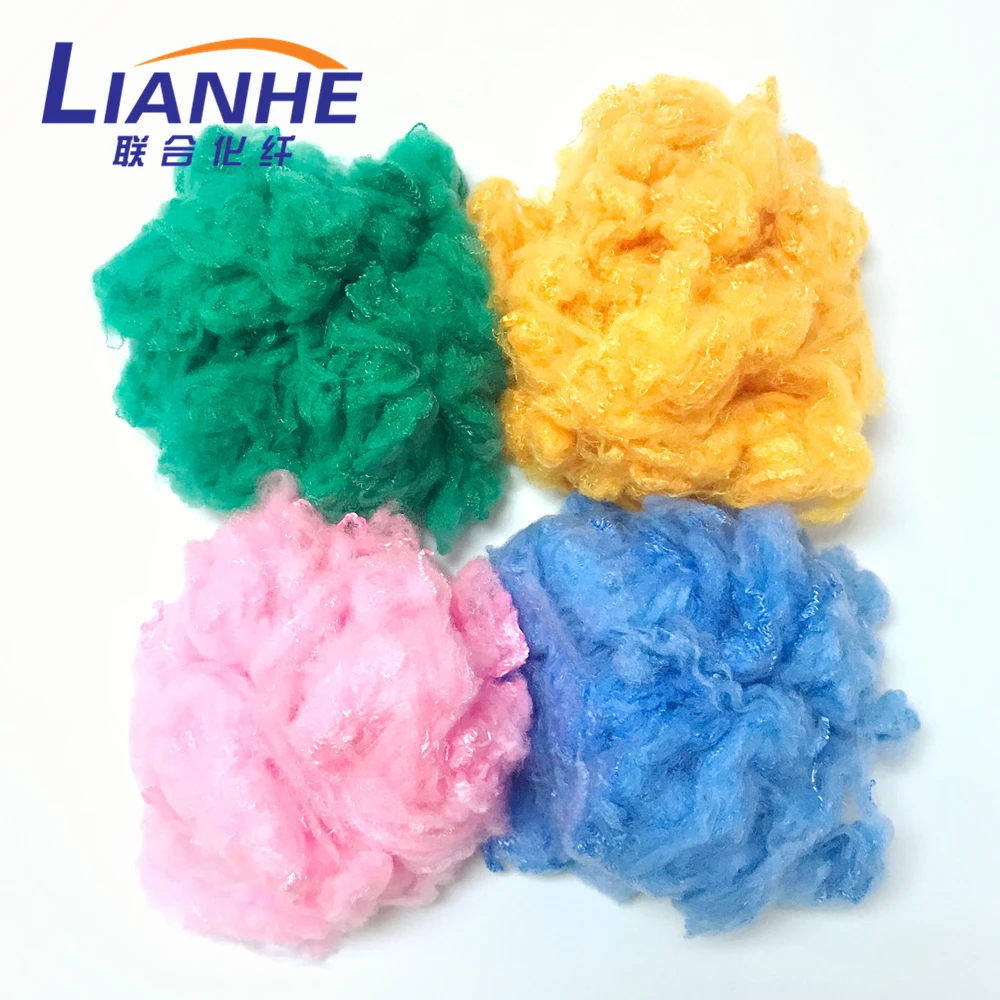 Высококачественное штапельное полиэфирное волокно нетканое