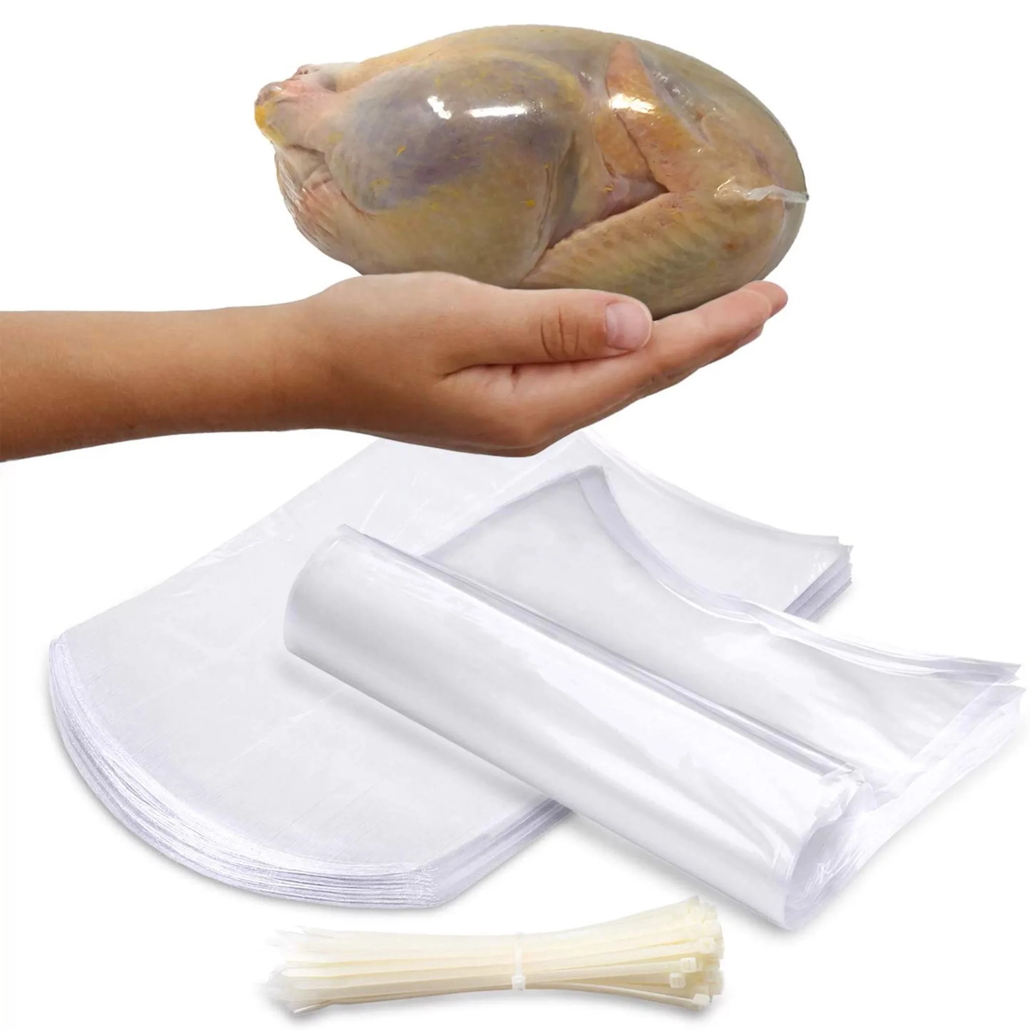 
Best Quality food grade poultry chicken heat shrink wrap bags heat shrink plastic bags 