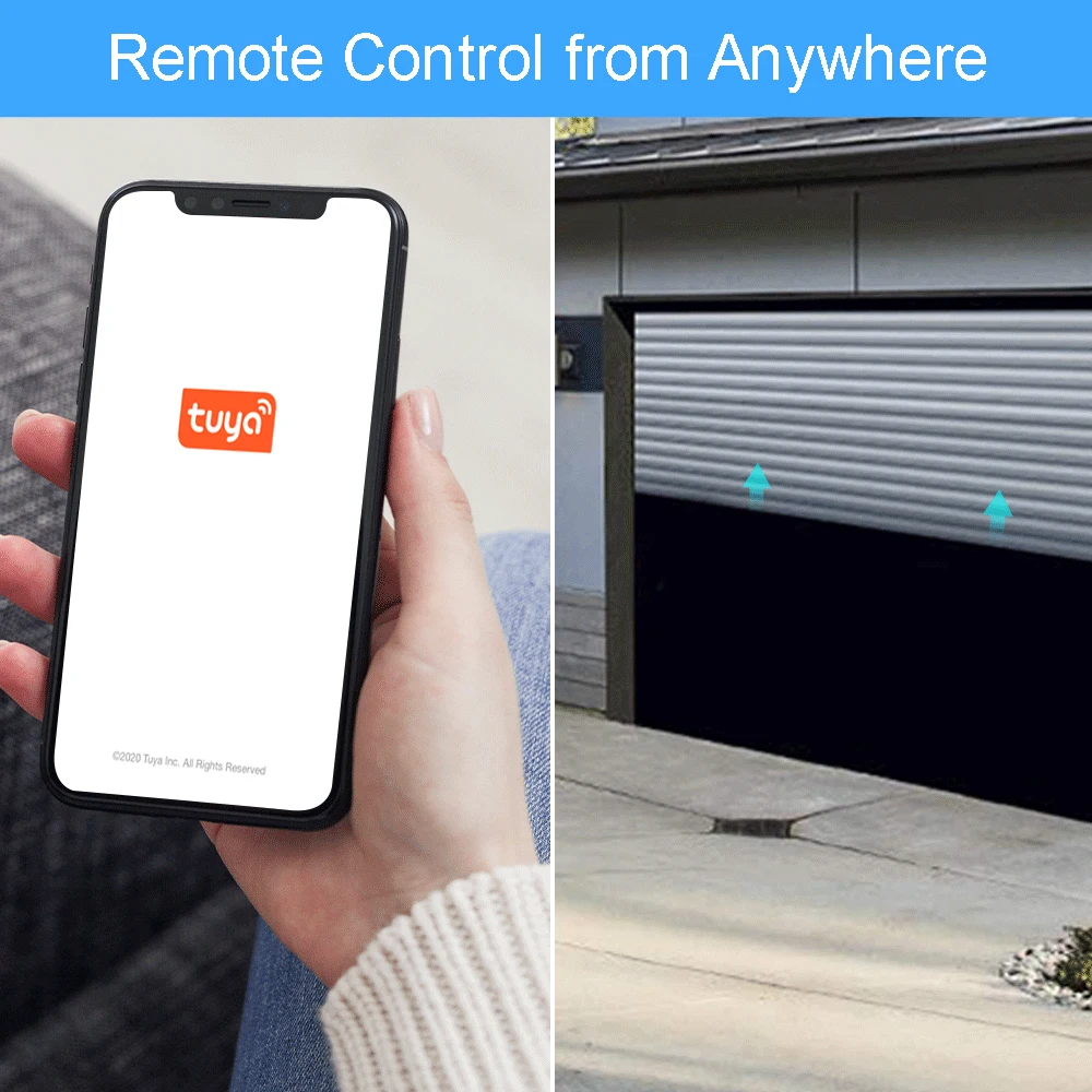 2CH Tuya Smart Remote Control Wireless Wifi Switch Module AC DC7-32V RF Receiver 10A Wifi Relay DIY