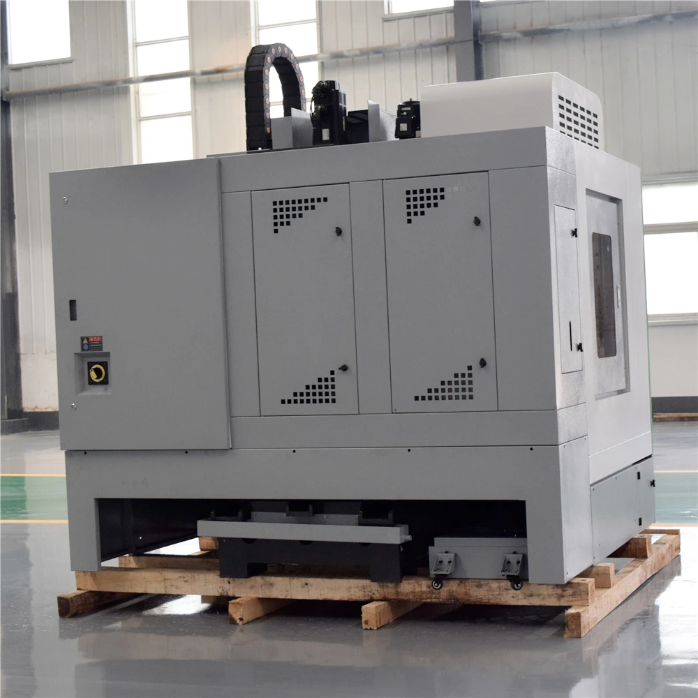 2024 VMC650 CNC Vertical Milling Center with GSK FANUC Mitsubishi Control Single Motor 3-Axis 8000RPM BT40 Automatic Tool Change