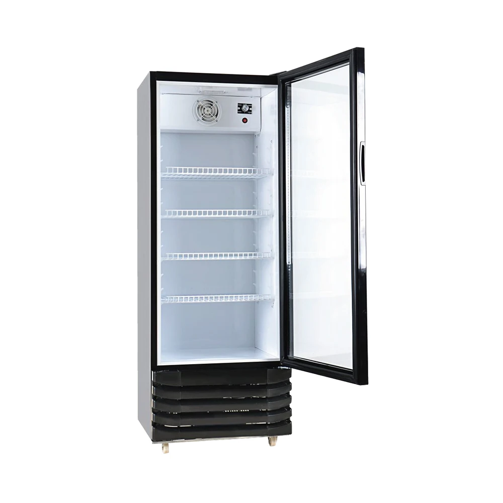 Display Showcase Refrigerator Single Door OEM  Display And Compressor Back Cover