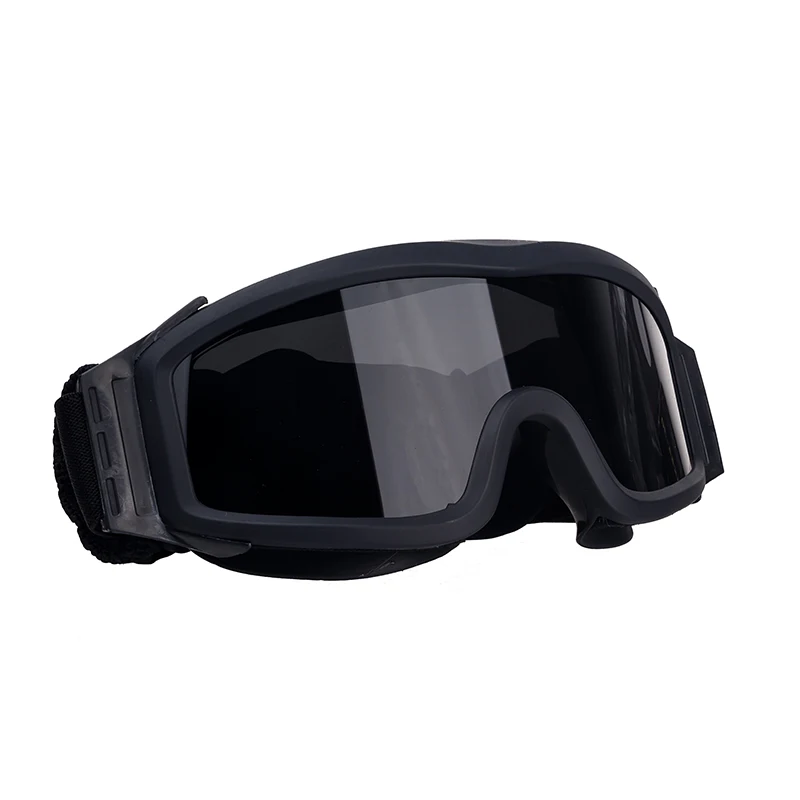 
Military 3 Lens Tactical Goggles Army Sunglasses Anti-Fog Helmet Goggles Airsoft Outdoor Glasses 