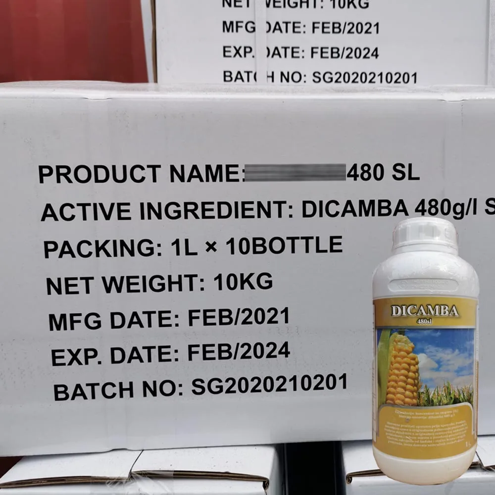  Гербицид для борьбы с сорняками Dicamba 480 г/л SL 98% TC gl sl 420 убийца сорняков dicamba