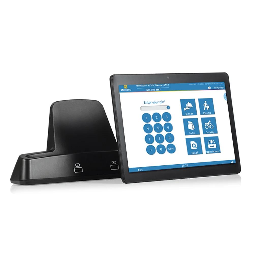 New arrival  tablet 8 inch android 10.0 2gb+32gb Magnetic Charging docking station tablets pc for Restaurant and Hotel