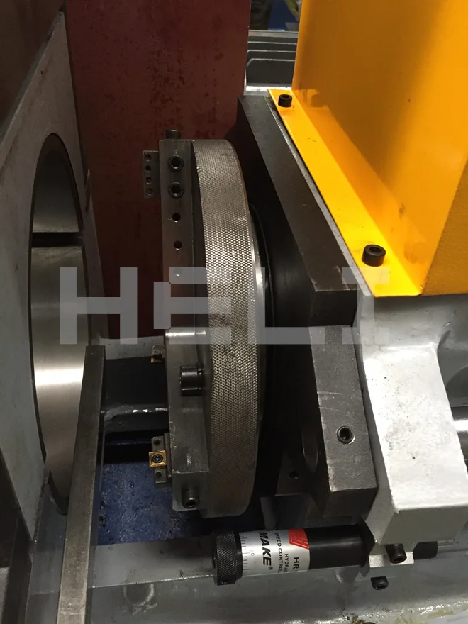 
50-110mm diameter hydraulic steel and stainless steel pipe beveling machine 