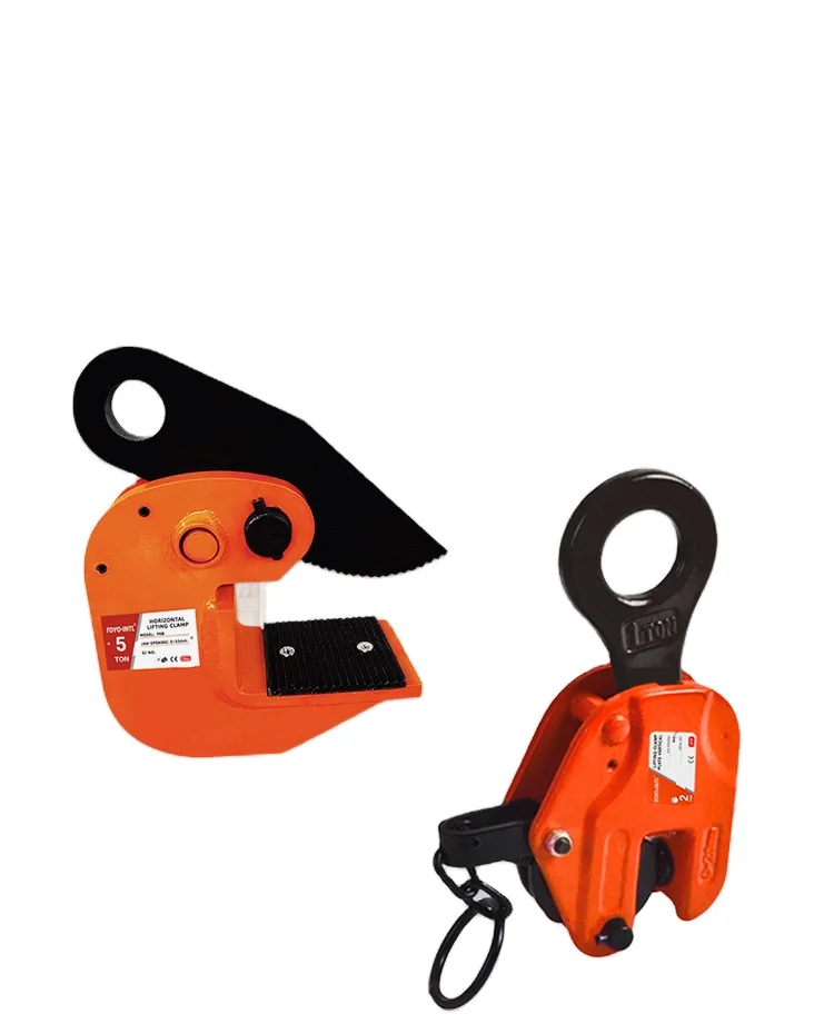 TOYO-INTL  Hight-Quality PDB Type Block Lifting Clamp Rubber-lined Lifting Clamp for Glass Slabs/Metal Sheet