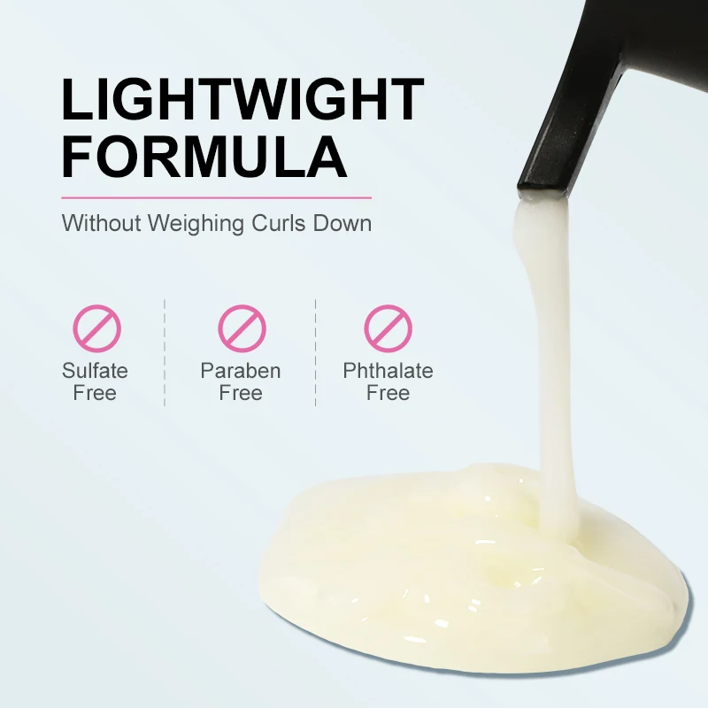 Private Label Curly Hair Cream Hair Products Curl Cream