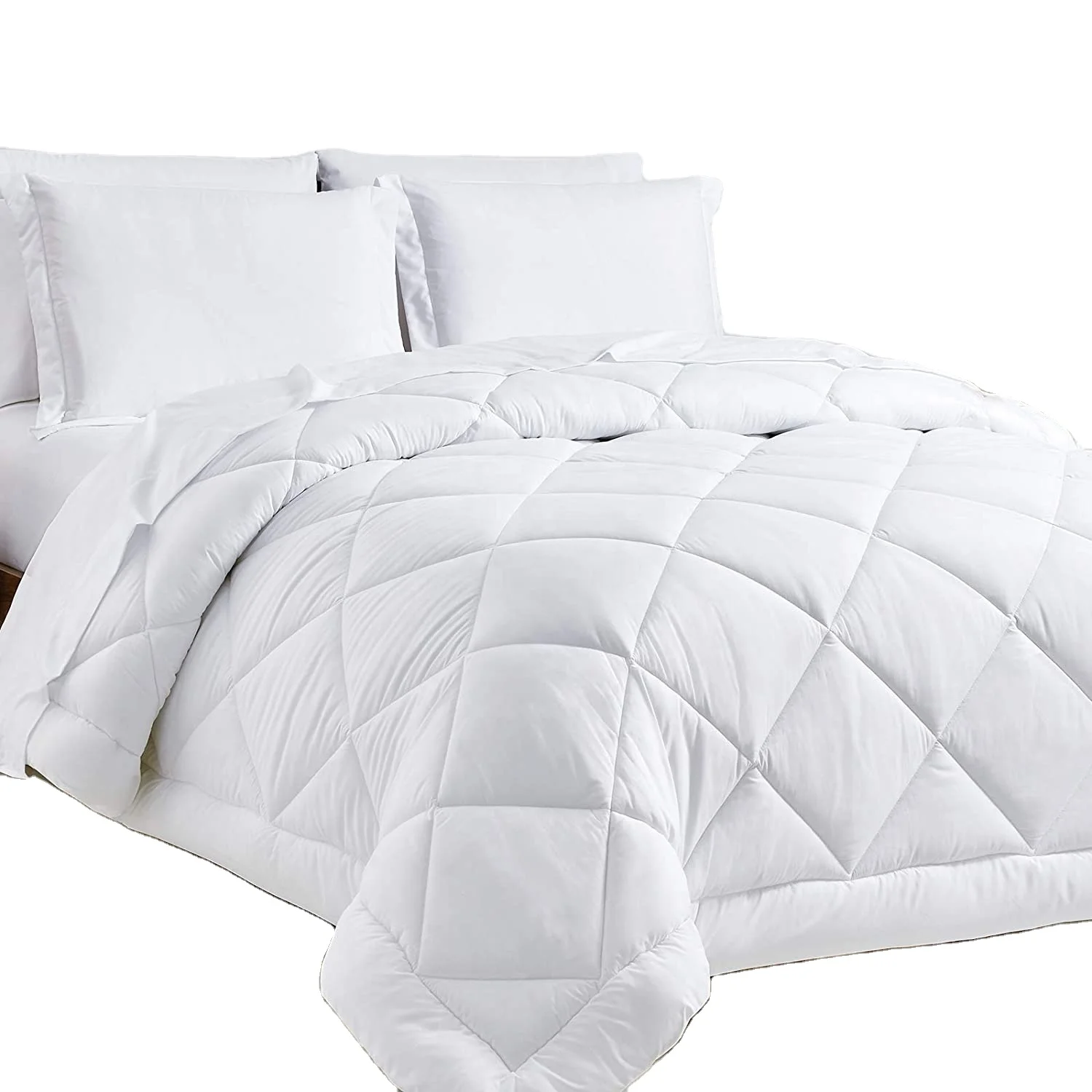 custom luxury king duck/goose down duvet comforter set 100% cotton OEM