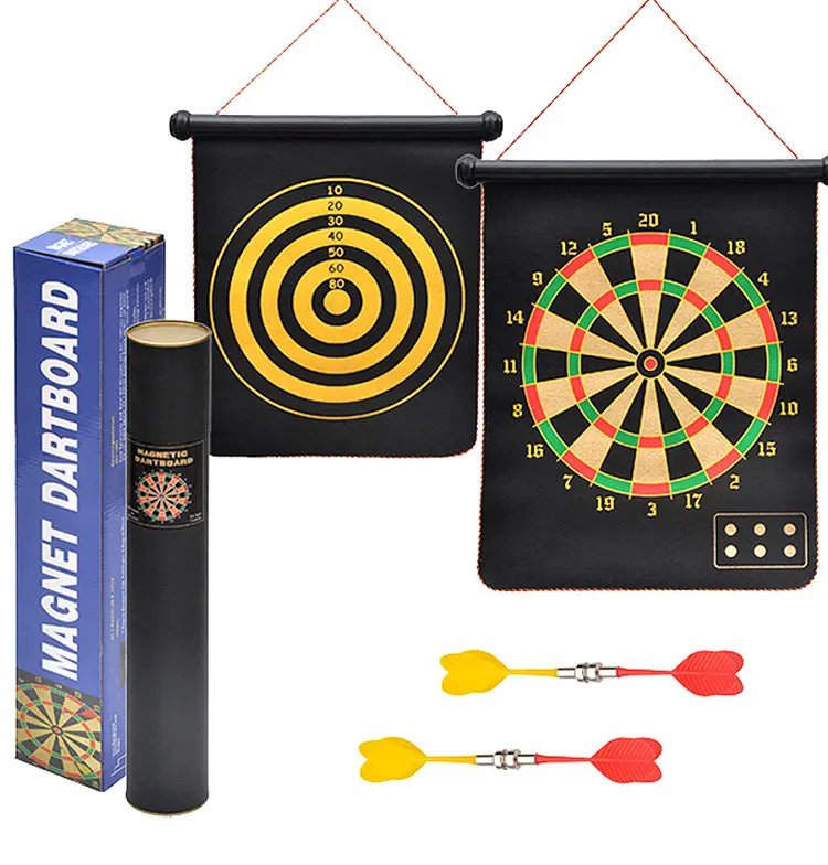 
Custom 12/15/17 Inches Kids Safety Soft Professional Magnetic Dart Board 