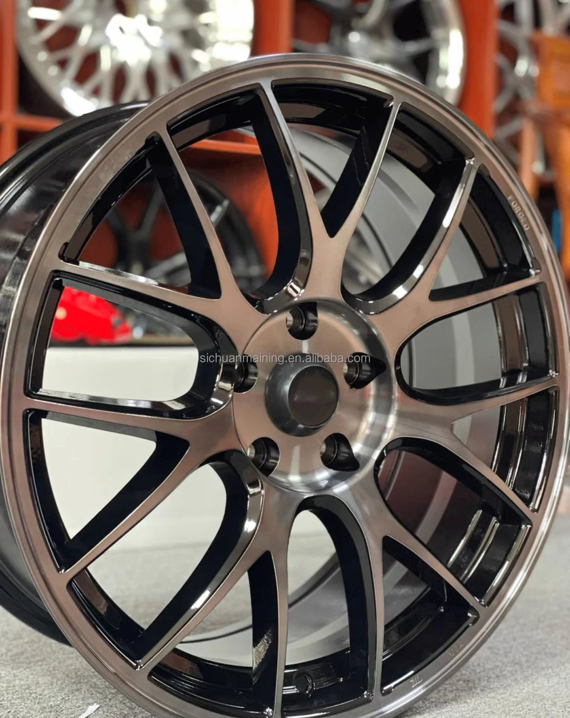 Passenger Car Wheels 18x8J ET35 5x112 5x114.3 Wheels Fits For Toyota Honda Civic Toyota Camry Volkswagen Wheels