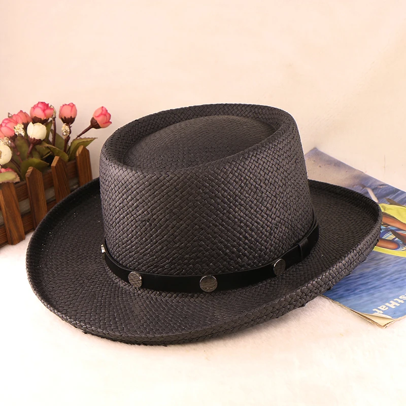 Оптовая продажа летние модные вязаные шапки ручной работы папирус шляпы новый стиль на заказ