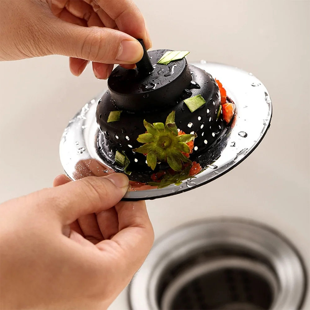 Высокое качество индивидуальный логотип из нержавеющей стали край силиконовая раковина ситечко кухонная корзина