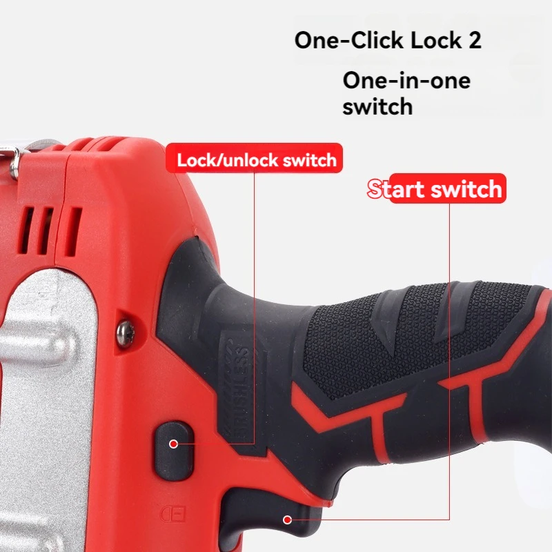 Big Tree Hot Selling 24V Brushless Rechargeable Grease Gun Lithium High Pressure Portable Industry Use Butter Gun