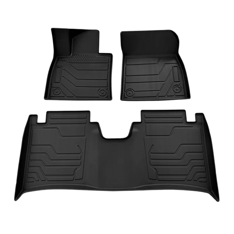 Universal Custom 3 Piece Non Slip All Season Car Accessories 3d Tpe Car Floor Mats for ZEEKR 001