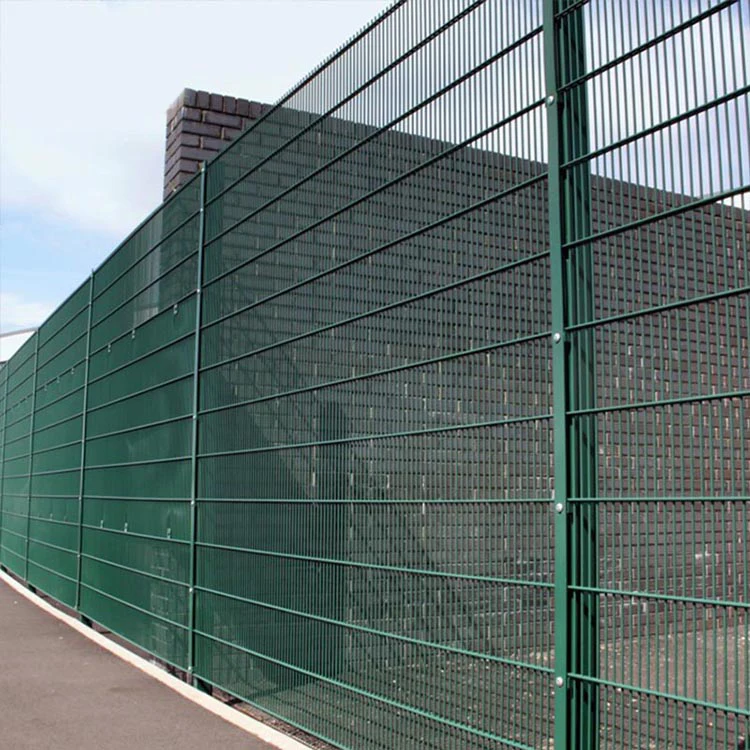 Factory sale 2d twin wire galvanized double steel welded wire mesh fence 868 panel factory welded fence