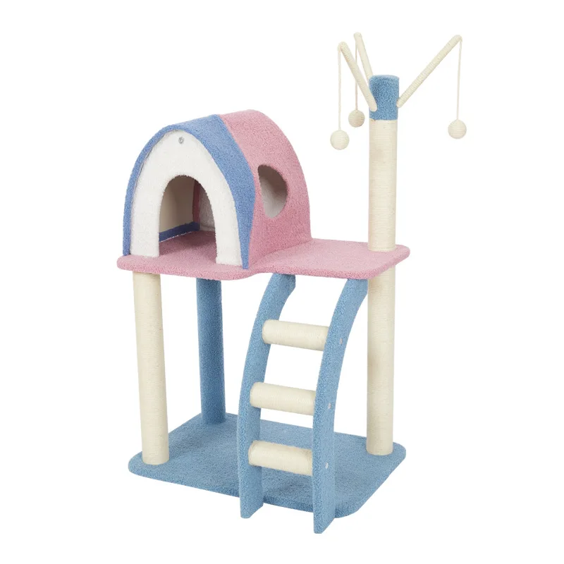Wholesale Materials New Pet Toys Style Pet Accessories Cat Climbing Frame Big Cat Tree Cat Tree Condo