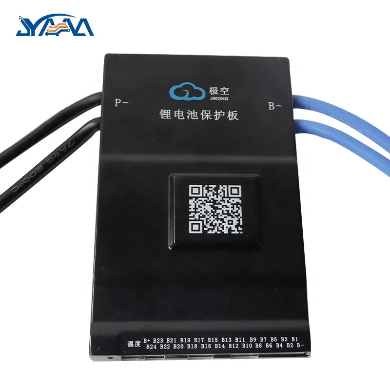 0.6A 7s/8s-24s 120a 24v-72v JK active balance lfp lifepo4 3.2v lithium high voltage protection board battery management system