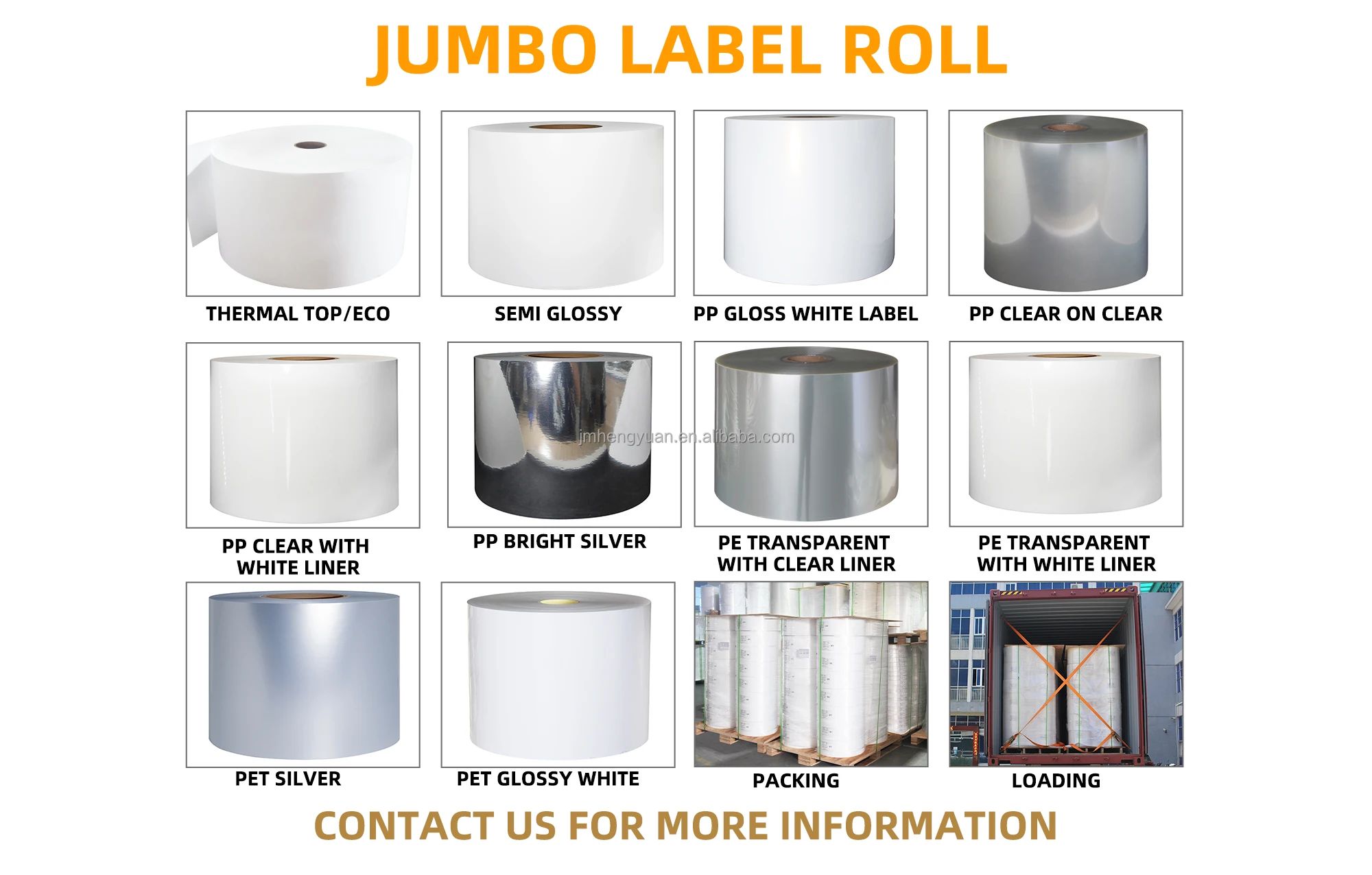 Factory 50um Metailze BOPP Bright SliverJumbo Label Material Polypropylene Sticker PP Label Stock Jumbo PP Sliver Label