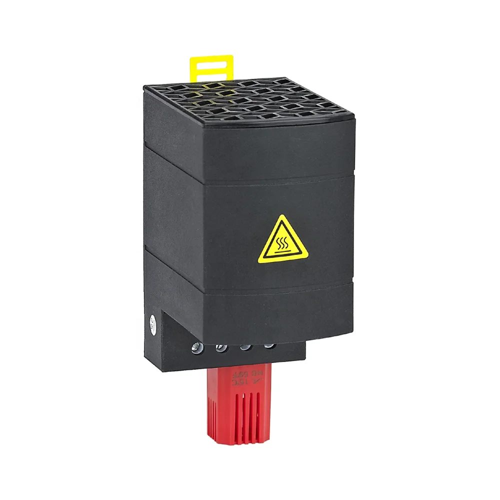 150W Industrial Cabinet Heater 35mm Din Rail Type Fan Heater PTC Work with Thermostat