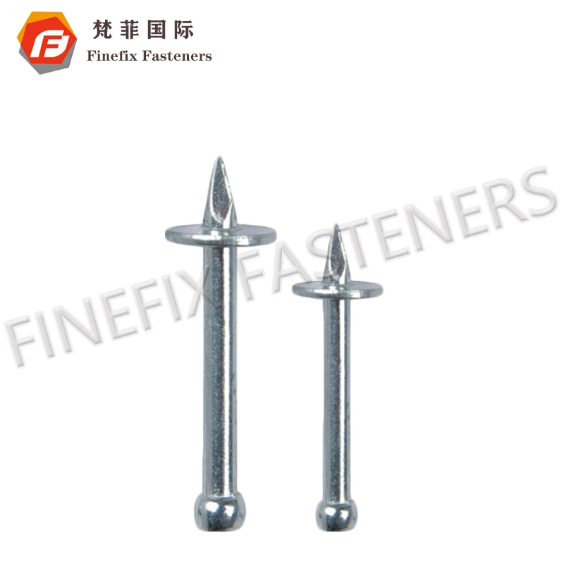 Fluted Gas Drive Pin Concrete Nails