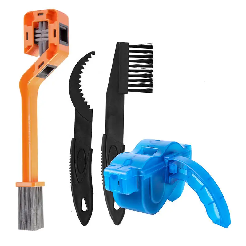 Multi-functional Bicycle Chain Washer Road Bike Teeth Tray Cleaning Large Brush Mountain Bike Maintenance Tools