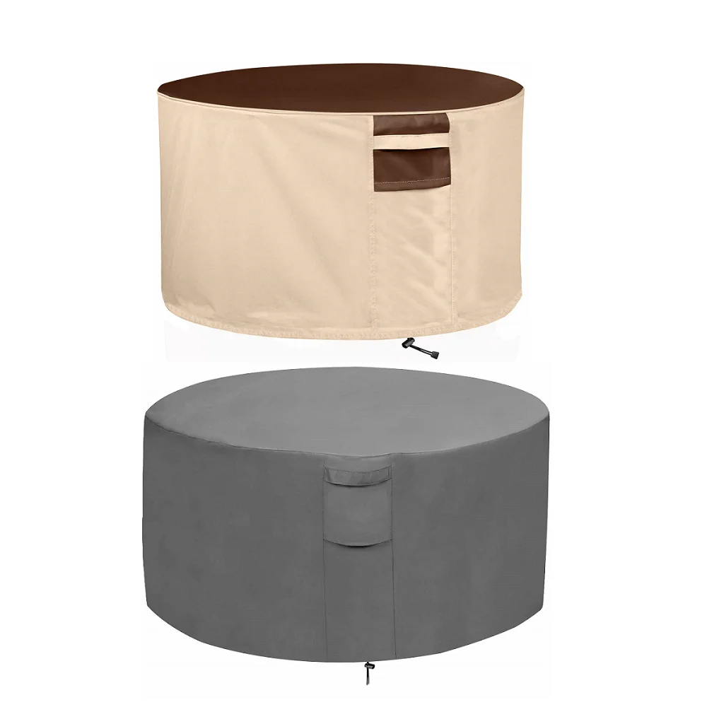 BBMonkey 600d  40' round fire pit cover 40 inch round fire pit cover