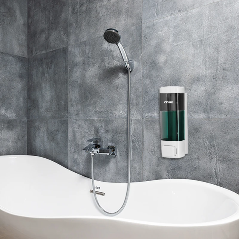 CDWK 320ml Wall Mounted Hand Wash Manual Press Bathroom Soap Dispenser