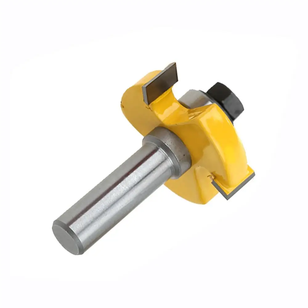 2pc 3T T-shaped RouterBit Woodwork CabinetDoor EndMill Cutter 1/2inch Shank