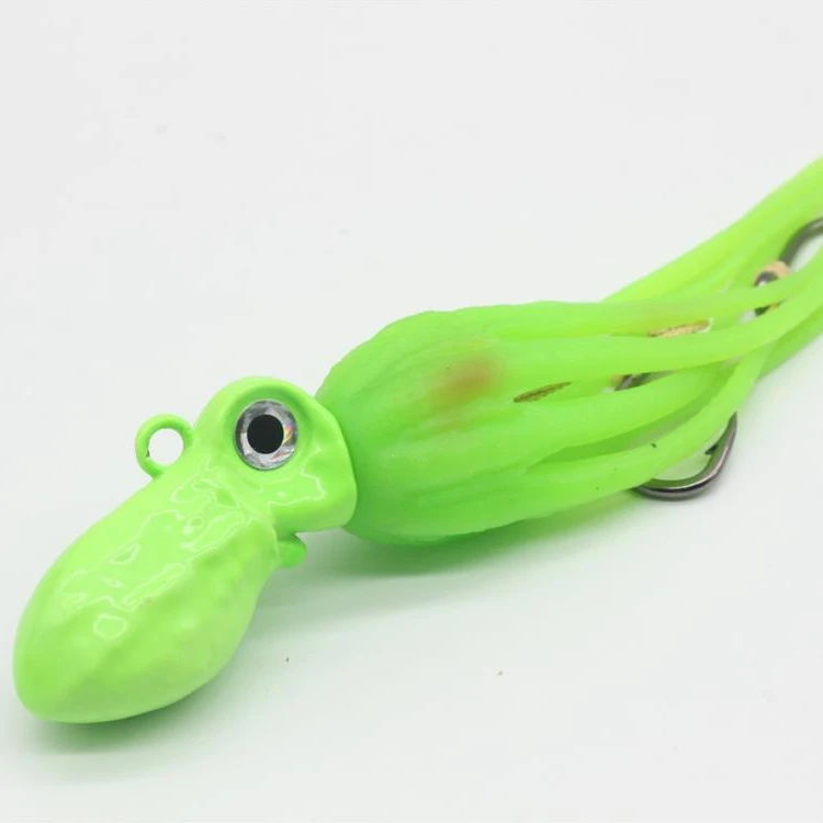 Inchiku Squid Octopus Skirt Hooks Slow Metal Jig