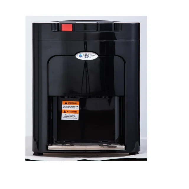 Small Table Top Water Dispenser Instant Hot Water Dispenser 3-stage Water Cooler Electric Desktop Stainless Steel Hot & Cold 70w