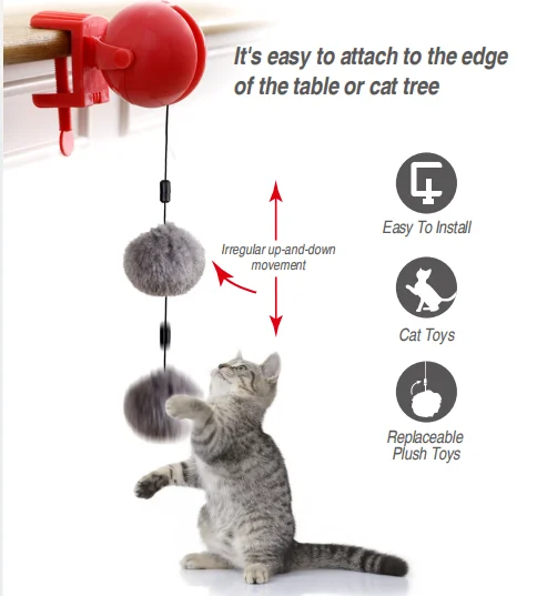 YoYo Cat Fishing Toy IQ Training Toy Electric Automatic Interactive Cat Toy